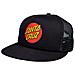 Trucker Baseball Cap Classic Dot Mesh Black - Os - Foto miniatura 2
