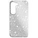 Cover Paillette Per Samsung Galaxy S23 Plus Ibrida Semirigida Spark Case Argento - Foto miniatura 1
