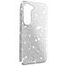 Cover Paillette Per Samsung Galaxy S23 Plus Ibrida Semirigida Spark Case Argento - Foto miniatura 3
