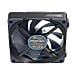 MagFlow 1-Fan Kit Case per computer Ventilatore 12 cm Nero 1 pz - Foto miniatura 2