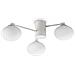 Plafoniera Contemporanea Hermes Metallo Bianco 3 Luci G9 28w 3000k Ip20 - Foto miniatura 1