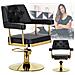 Poltrona Da Parrucchiere Ezra Idarulica Girevole Per Il Salone Di Parrucchiere Sedia Da Parrucchiere - Foto miniatura 8