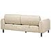 Divano 3 Posti Askim Tessuto Beige - Foto miniatura 4