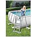 Piscina Rettangolare Power Steel Frame Rettangolare 400x200x100 Cm 56441 - Foto miniatura 6