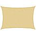Vela Parasole Sabbia 3,5x2,5 M 100% Poliestere Oxford - Foto miniatura 2