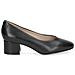 Black Nappa Elegant Closed Formal Scarpe Eleganti Pelle Scarpe Donna Nero Eu 36, 9-22315-42-022 - Foto miniatura 2