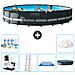 Piscina Fuori Terra - In Giro - 610x122 Cm - Grigio - Include Accessori Coordinati A2960 - Foto miniatura 1