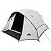 Tenda Familiare Cabina 6 Persone Bianca Tessuto Impermeabile - Foto miniatura 2