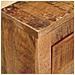 Mobile laterale Marrone 70 x 38 x 63 cm legno massello di mango - Foto miniatura 8