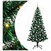 Albero di Natale artificiale con luci integrate Verde 240 cm - Foto miniatura 1