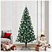 Albero di Natale artificiale con luci integrate Verde 240 cm - Foto miniatura 2