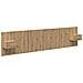 Testata con Comodino 3 pcs Rovere artigianale Legno multistrato - Foto miniatura 1