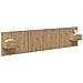 Testata con Comodino 3 pcs Rovere artigianale Legno multistrato - Foto miniatura 3