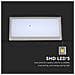 Lampada LED da Muro Angolare 12W Colore Grigio 6400K IP65, colore Grigio - Foto miniatura 3