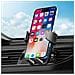 Supporto Telefono Auto Bocchetta Aria - Nero, Auto-blocco A Gravità, Rotazione 360° - Foto miniatura 2