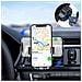 Supporto Telefono Auto Bocchetta Aria - Nero, Auto-blocco A Gravità, Rotazione 360° - Foto miniatura 3