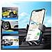 Supporto Telefono Auto Bocchetta Aria - Nero, Auto-blocco A Gravità, Rotazione 360° - Foto miniatura 4
