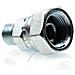Adattatore Tubo 1/4"" A 3/8"" Per Aggregato Di Verniciatura - Acciaio Inox, Filettatura Npsm, Pressione Max 400 Bar, Alta Qualita - Foto miniatura 4