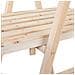 Scaffale Espositiva In Legno Marrone 98x38x127h - Foto miniatura 5