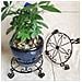 Supporto Grande Rotondo Nero Da Pavimento Per Bonsai - Diametro 30 Cm Bronze - Foto miniatura 2