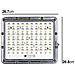 Proiettore Solare Led Esterno 9000k Con Rilevamento Automatico - Foto miniatura 4