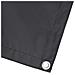 Schermo da balcone Nero 90 x 200 cm Oxford alu rivestito in PU - Foto miniatura 3