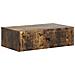 Tavolino da Parete Laterale Rovere Fumo 59 x 34,5 x 17 cm - Foto miniatura 1