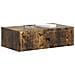 Tavolino da Parete Laterale Rovere Fumo 59 x 34,5 x 17 cm - Foto miniatura 2