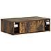 Tavolino da Parete Laterale Rovere Fumo 59 x 34,5 x 17 cm - Foto miniatura 6