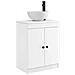 Mobile da bagno con lavabo Bianco 54 x 35 x 83 cm - Foto miniatura 1