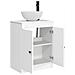 Mobile da bagno con lavabo Bianco 54 x 35 x 83 cm - Foto miniatura 3