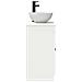 Mobile da bagno con lavabo Bianco 54 x 35 x 83 cm - Foto miniatura 4