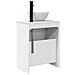 Mobile da bagno con lavabo Bianco 54 x 35 x 83 cm - Foto miniatura 5