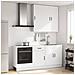 Unità Cucina LUCCA 5 pcs Bianco Lucido Legno ingegnerizzato - Foto miniatura 2
