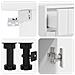 Unità Cucina LUCCA 5 pcs Bianco Lucido Legno ingegnerizzato - Foto miniatura 4