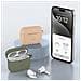 Custodia In Silicone Con Gancio Per Apple Airpods Pro 1 / 2 - Sabbia - Foto miniatura 1
