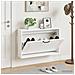 Mobiletto per Scarpe da Muro UTRECHT 71 x 17 x 43 cm Bianco - Foto miniatura 2