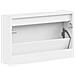 Mobiletto per Scarpe da Muro UTRECHT 71 x 17 x 43 cm Bianco - Foto miniatura 6