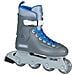 Playlife Pattini in linea regolabili per bambini, modello Cruiser, grigi (taglie 35-38) - Foto miniatura 4