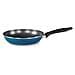 Padella per friggere Royal 24 cm in smalto colore blu - Foto miniatura 1