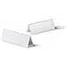 Segnaposto Da Tavolo Acrilico 61/122x210 Mm Hxl Trasparente 10pz - Foto miniatura 1