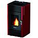 Stufe Freepoint Pellet Leonora / miriam 7kw Rosso - Foto miniatura 3