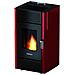 Stufe Freepoint Pellet Leonora / miriam 7kw Rosso - Foto miniatura 1