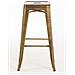 Set 2 Sgabelli Bar Joshua in Metallo I Coppia Sgabelli Industriali Scandinavian Senza Schienale Impilabili I 2 Sgabelli da Bancone H 77 cm Oro - Foto miniatura 1