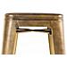 Set 2 Sgabelli Bar Joshua in Metallo I Coppia Sgabelli Industriali Scandinavian Senza Schienale Impilabili I 2 Sgabelli da Bancone H 77 cm Oro - Foto miniatura 4