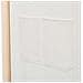 Divisorio A 6 Pannelli 240x170x4 Cm In Tessuto Crema - Foto miniatura 7