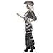 Costume Da Pirata Zombie Per Donna - Taglia: Xl - Foto miniatura 3
