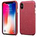 Iphone X / Xs Tessuto Di Copertina Modello Snowy Red - Foto miniatura 1