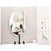 Specchio Da Bagno Con Illuminazione Led Ovale 60 X 80 Cm Viriat - Foto miniatura 4