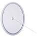 Specchio Da Bagno Con Illuminazione Led Ovale 60 X 80 Cm Viriat - Foto miniatura 7